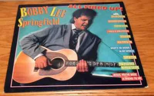 Bobby Lee Springfield - All Fired Up! - (1987 Epic Records) - Used Promo LP - Imagen 1 de 5
