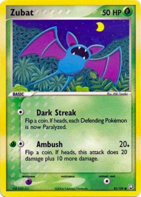 Zubat 82/109 Non Holo Common EX Team Rocket Returns NM With  eBay Tracking - Image 1 of 3
