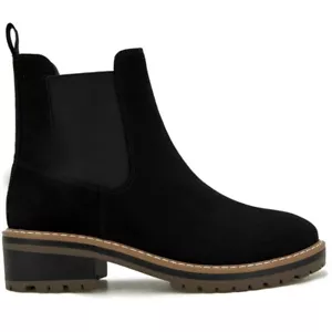 Botines Kensie Kayla de gamuza negros para mujer ELIGE TU TALLA - Imagen 1 de 6