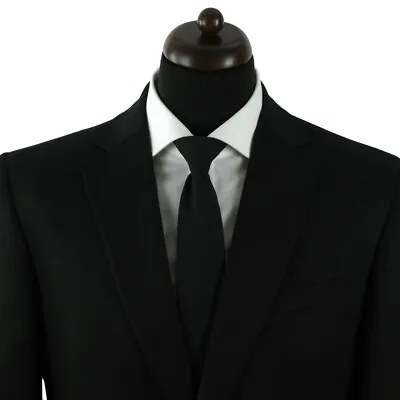 Massiliano Sergio, Cravate Sécurité à Clip Anti-étranglement. Noir • 11.99€