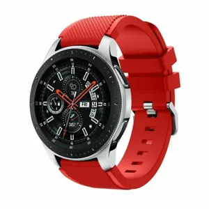 Silicone Sport Band For Samsung Galaxy Watch 3 45mm/Gear S3 Classic/Frontier/46 - Picture 1 of 52