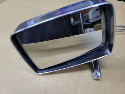 1969 1970 Ford Mustang Galaxie Fairlane Door Mirror Remote Control Knob Chrome - Image 1 of 4