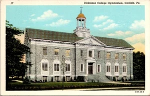 Postcard Dickinson College Gymnasium Carlisle PA - Picture 1 of 2