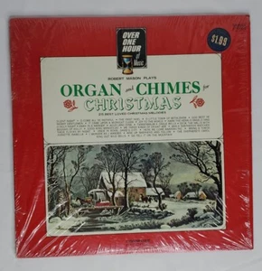 Robert Mason Organ and Chimes For Christmas 1967 Vinyl LP Record Holiday 1 Hour - Picture 1 of 12