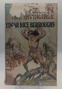 Vtg 1960's Paperback Tarzan The Invincible By Edgar Rice Burroughs *Buy 2 Get 1* - Picture 1 of 3