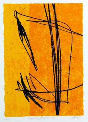 "Engelsgeflüster III", 2003 Regina HADRABA (*1964 AUT) handsigniert, numm. 6/25 - Bild 1 von 3