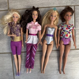 Lote de 4 muñecas Barbie Mattel, tema morado g11 - Imagen 1 de 16