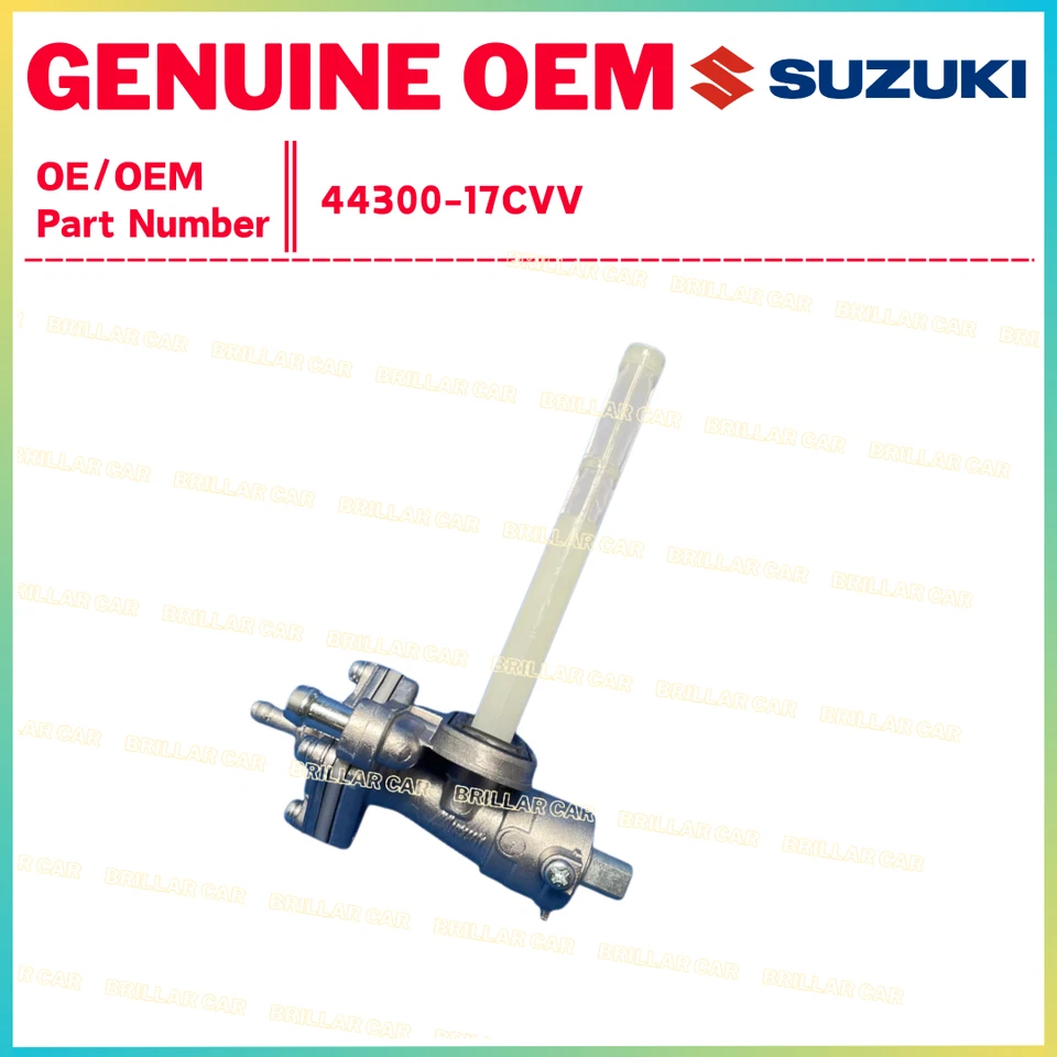 SUZUKI Genuine 1988-1990 GSXR750 1989-1992 GSXR1100 Fuel Petcock 44300-17CVV F/S - Изображение 1 из 1
