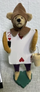 Carol Stewart firmato miniatura Disney Bear Convention edizione limitata 2 di cuori - Foto 1 di 6