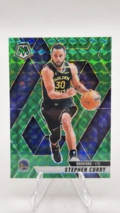 2024-25 Panini Mosaic - Stephen Curry #163 Green Mosaic Prizm - Picture 1 of 2