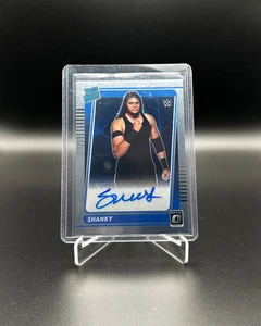 2022 Panini Chronicles WWE Shanky Rated Rookie Auto Donruss Optic RC - Bild 1 von 2