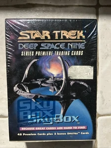 1993 SKYBOX STAR TREK: DEEP SPACE NINE FACTORY SEALED SET⭐️ 48 CARDS + 2 SPECTRA - Picture 1 of 8