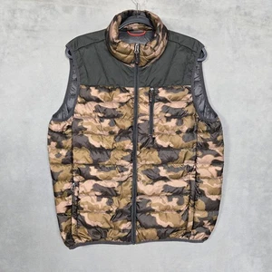 Hawke & Co mens Medium Sport Performance Puffer Vest Camo Lightweight goose down - Picture 1 of 9