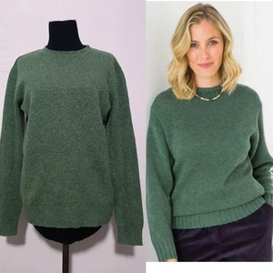 Hartford Shetland Wool Crew Neck Sweater Size L - Picture 1 of 12
