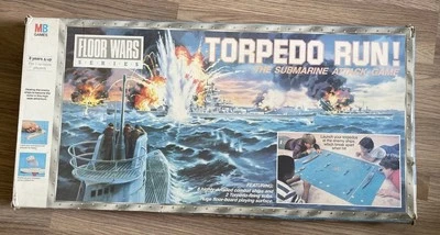 Torpedo Run Game MB Games 1987 Submarine Attack Game Vintage Complete - Image 1 of 4