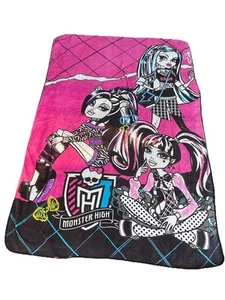 Mattel Monster High Blanket Throw ~ 44” X 57” - Picture 1 of 3