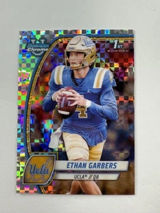 2024 Bowman University Chrome Ethan Garbers No. 72 X-Fractor (RC) - NCAA UCLA - Picture 1 of 3