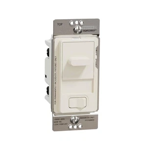 SQUARE D Dimmschalter X Serie 500 Watt SQR22603WH NEU Open Box - Bild 1 von 3