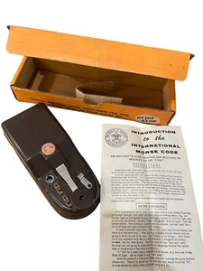Set Segnale Mirino o Suono Boy Scout Ufficiale Vintage Scatola Originale e Istruzioni - Foto 1 di 13