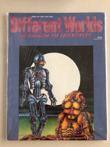 Different Worlds RPG Magazine Issue #39 Sleuth 1985 Secret Societies Aztecs - Imagen 1 de 1