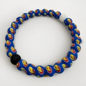 NCCA UNIVERSITY OF KANSAS JAYHAWKS BRACELET LOGO LOKAI UNISEX MEDIUM - Picture 1 of 2