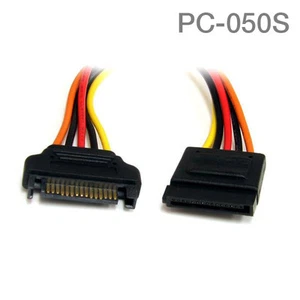 12 Zoll SATA 15-poliger Stecker auf Buchse Netzverlängerungskabel (SATAPOWEXT12) - Bild 1 von 1