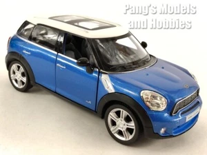 5 Inch Mini Cooper Countryman S 1/34 Scale Diecast Model by Unifortune - BLUE - Picture 1 of 16