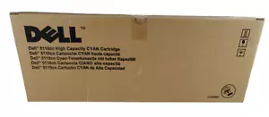 Genuine Dell 5110cn High Capacity Cyan Toner Cartridge - Picture 1 of 2