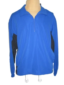 JOHN DALY LANGARM PULLOVER WINDJACKE 1/4 REISSVERSCHLUSS HERREN LARGE BLAU NEU mit Etikett - Bild 1 von 4