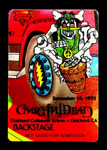 Grateful Dead Backstage Pass Puzzle Truck Oakland 1992 12/16/92 Dick's Picks 27 - Picture 1 of 12