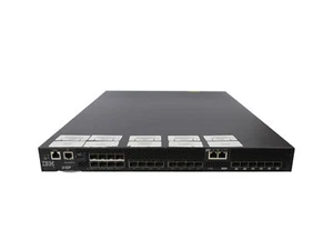 IBM Fibre Channel Switch Type 2498-R06 SAN06B-R 16Ports SFP 8Gbits 16Ports Activ - Afbeelding 1 van 5