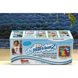12" Steam A Seam Lite 2 ~ FUSIBLE WEB ~ 1"Grid ~ Sold by the FOOT (12" x 12") - Picture 1 of 2