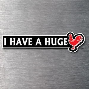 I have a huge cock sticker 200mm quality water/fade proof vinyl funny rude - Picture 1 of 1
