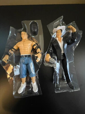 WWE ADRENALINE Serie 15 Colección John Cena y John Bradshaw Figuras Layfield Foto 1 de 4
