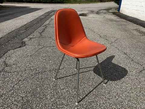 Vintage Herman Miller Charles Eames DKX Wire Side Shell Chair Cover