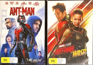 Ant Man + Ant Man & The Wasp : Marvel Studios (DVD, 2015, 2-Disc Set) BRAND NEW - Picture 1 of 6