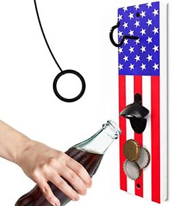  Games – Ring Hook Game Outdoor - All Weather w/Bottle Opener & Stars & Stripes