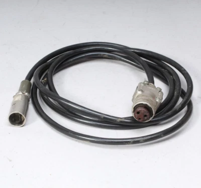 CABLE DE ALIMENTACIÓN DE CÁMARA DE CINE VINTAGE 88" 4 PINES A 3 PINES ECLAIR ARRI ACL CP16 Foto 1 de 2