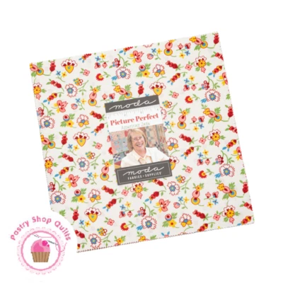 Moda PICTURE PERFECT American Jane LAYER CAKE 42 10" Squares Quilt FABRIC - Image 1 of 4