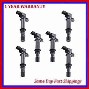 For Dodge Jeep Mitsubishi UF270 C1231 C1653 3.7L 4.7L Ignition Coil Set 6PCS New - Picture 1 of 3