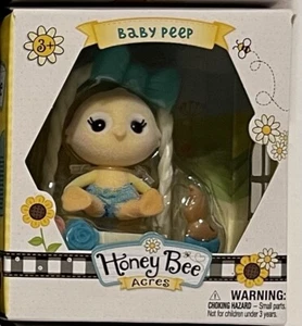 BRAND NEW Honey Bee Acres BABY PEEP FLOCKED 1 OF 4 COMPLETE YOUR SET SHIPS4FREE! - Picture 1 of 1