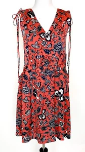 Nordstrom Signature Silk Red Paprika Indio Dress Retails $269 Price $98 Size 2 - Picture 1 of 10