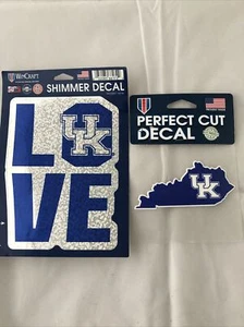 2-Pack University of Kentucky UK BBN Die Cut Logo Decal Car Window Sticker Vinyl - Bild 1 von 3