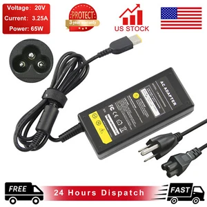 AC Adapter For Lenovo ThinkPad T450 T450s E450 E550 L450 E555 Charger Power Cord - Picture 1 of 12