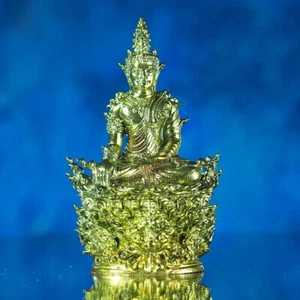 Thai Amulet PhraKring Buddha Siri Chaimongkol Nawa Loha Wat Rat Damrong BE2559 - Picture 1 of 15