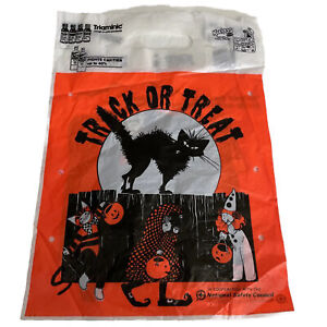 Vintage 80s Trick Or Treat Bag Handi-Snacks Minute Maid Kachoos Promo Bag RARE