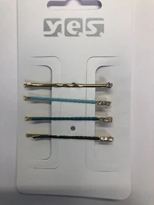 Solida Y.E.S Haarspangen 4Stück mit Glitzersteinchen (96) - Bild 1 von 2
