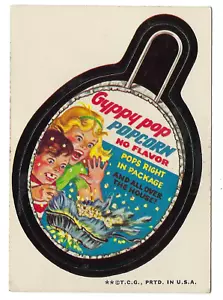 1973 Topps Wacky Packages 2nd Series 2 GYPPY POP white back ex o/c - Picture 1 of 2