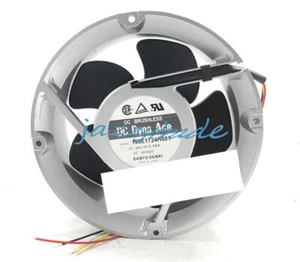 ONE Fit For SANYO 109E1724H501 24v 0.58A 3-wire aluminum frame axial fan - Picture 1 of 1