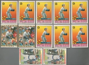 Pegatinas de béisbol O-Pee-Chee 1989 Paul Molitor lote de 12 variedades diferentes - Imagen 1 de 2